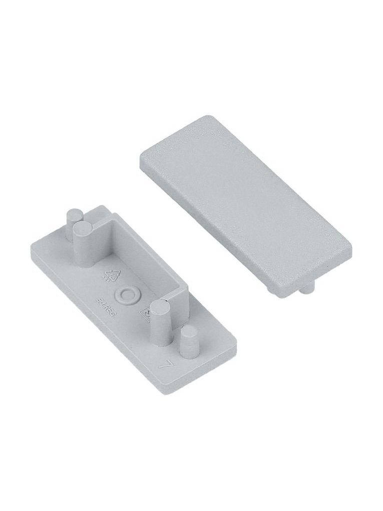 Endkappe für SURFACE14.v2 - Grau - 20 Stk