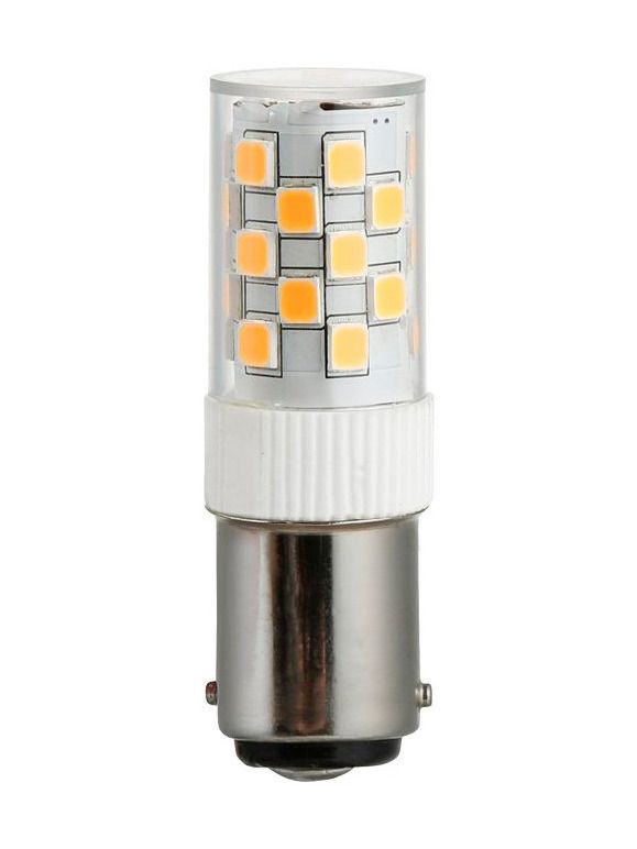 Ba15d - SPL Tubular Compact - Klar - 380lm - 3000K - CRI 80