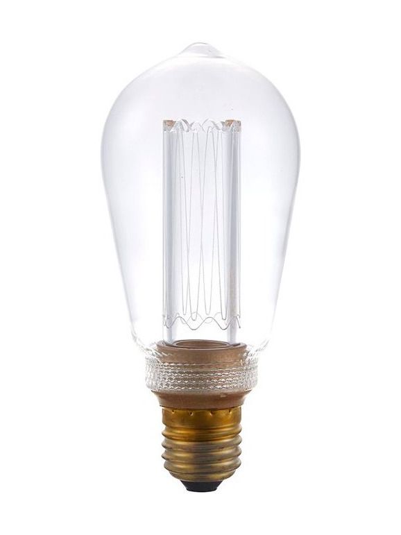 E27 - SPL Vintage Rustika - Klar - 140lm - 2000K - CRI 82 - Dimmbar