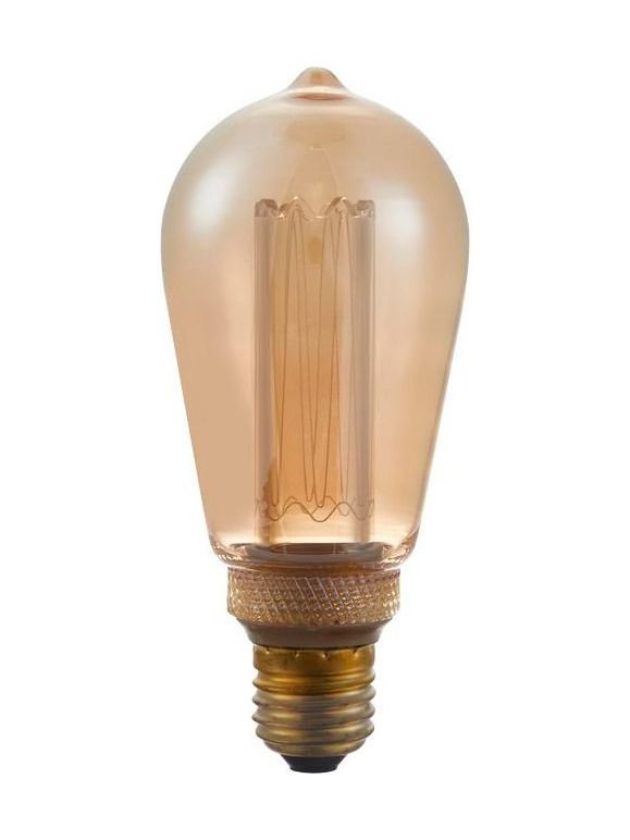E27 - SPL Vintage Rustika - Amber - 120lm - 1800K - CRI 80 - dimmbar