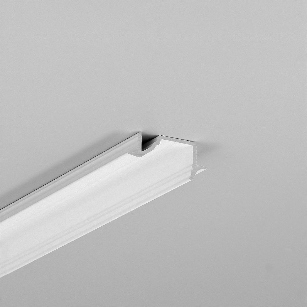 LED-Profil DIAGONAL10 - 3m - Weiß