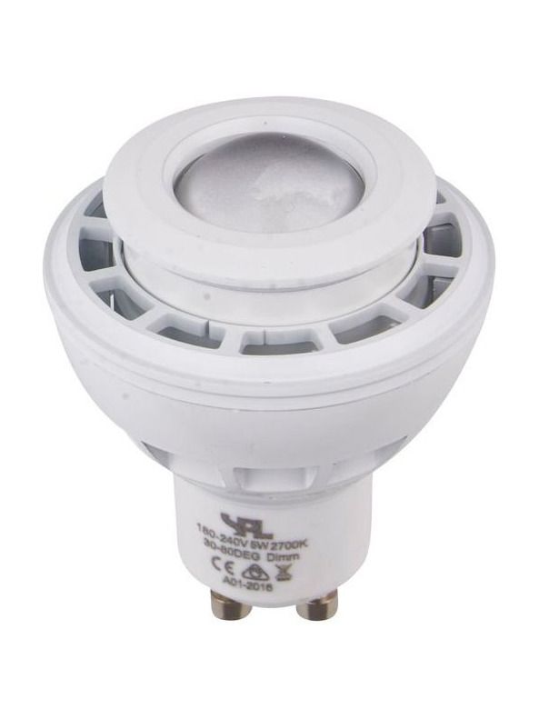 GU10 - SPL Dim To Warm - Klar - 210lm - 2000K-2800K - CRI 85 - Dimmbar