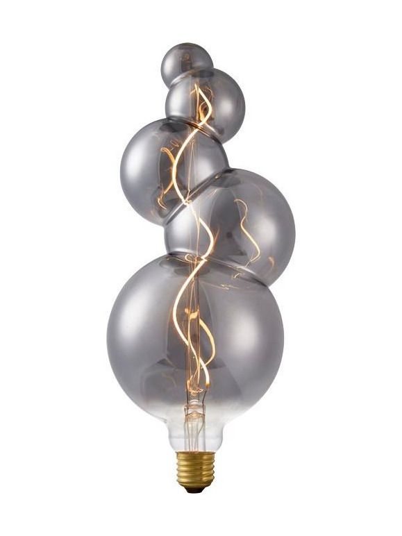 E27 - SPL Big FleX Bubble - Rauchglas - Ø:125mm - 2200K - CRI 80 - Dimmbar