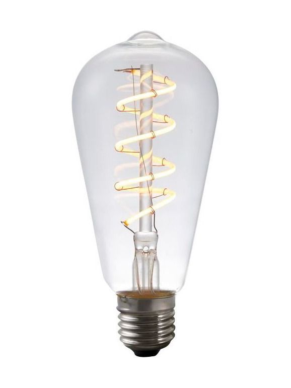 E27 - SPL FleX Rustika - Klar - 190lm - 2200K - CRI 93 - Dimmbar