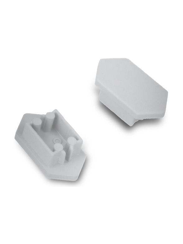 Endkappen für ARC12 DUO - Silber - 20 Stk.