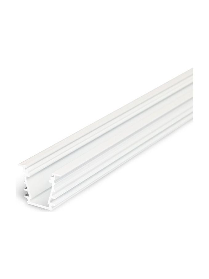 Aluminiumprofil - Modell D - Weiß