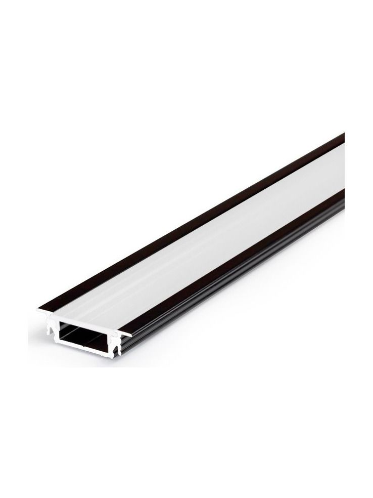 Aluminiumprofil - Modell G - Schwarz