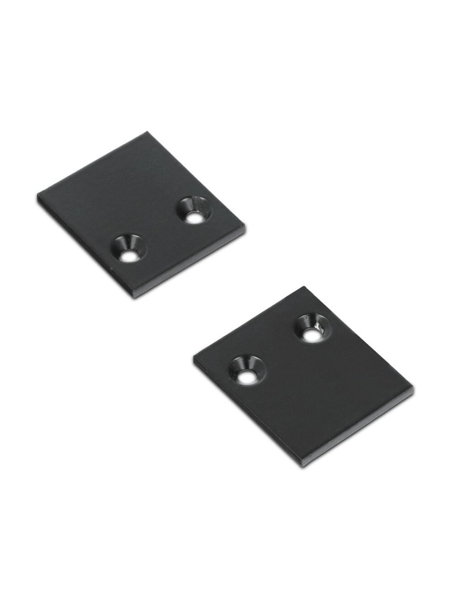 Endkappen für PIXY20-02 - Schwarz - Metall - 2 Stk