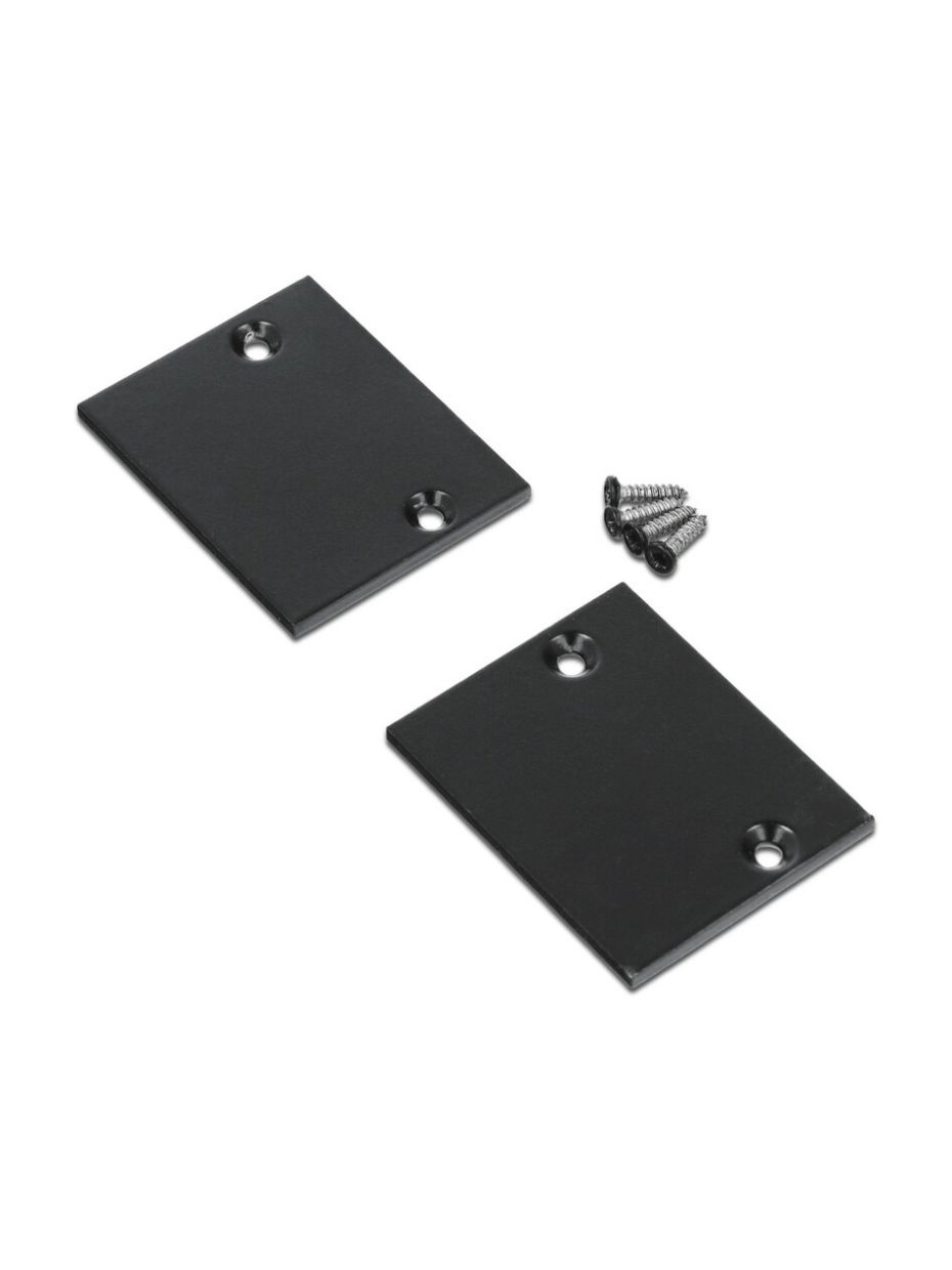 Endkappen für PIXEL33-01 - Schwarz - Metall - 2 Stk