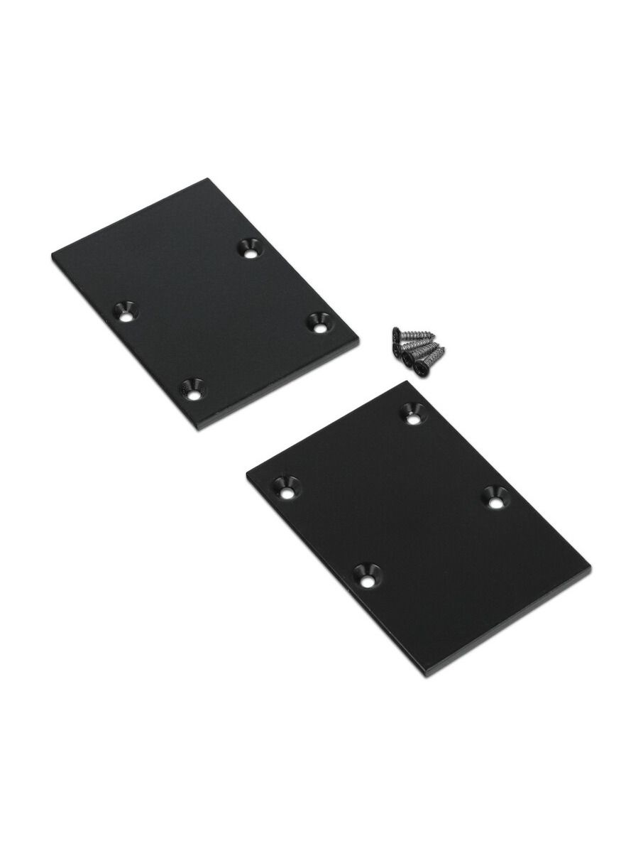 Endkappen für PIXEL33-02 - Schwarz - Metall - 2 Stk