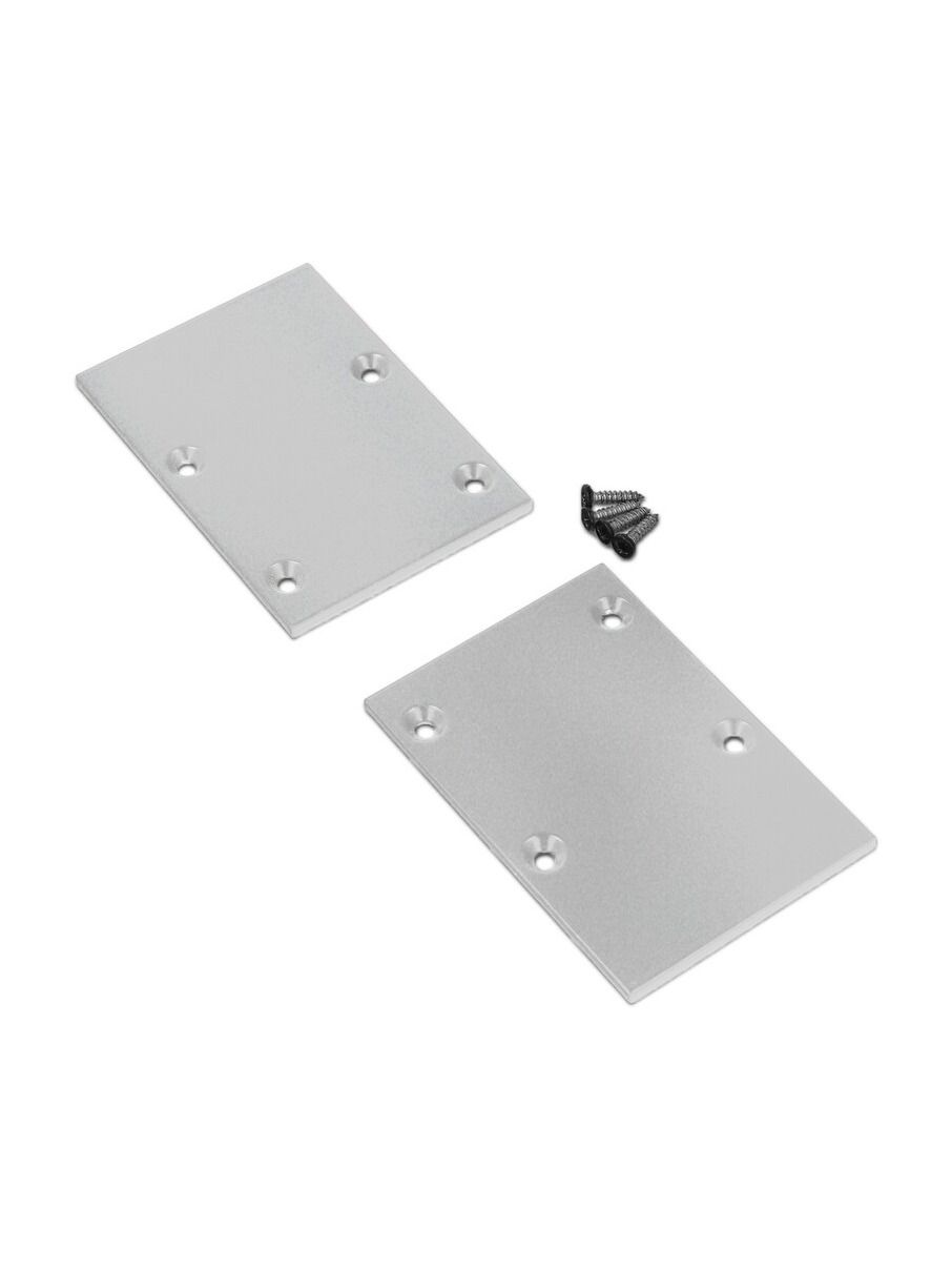 Endkappen für PIXEL33-02 - Silber - Metall - 2 Stk