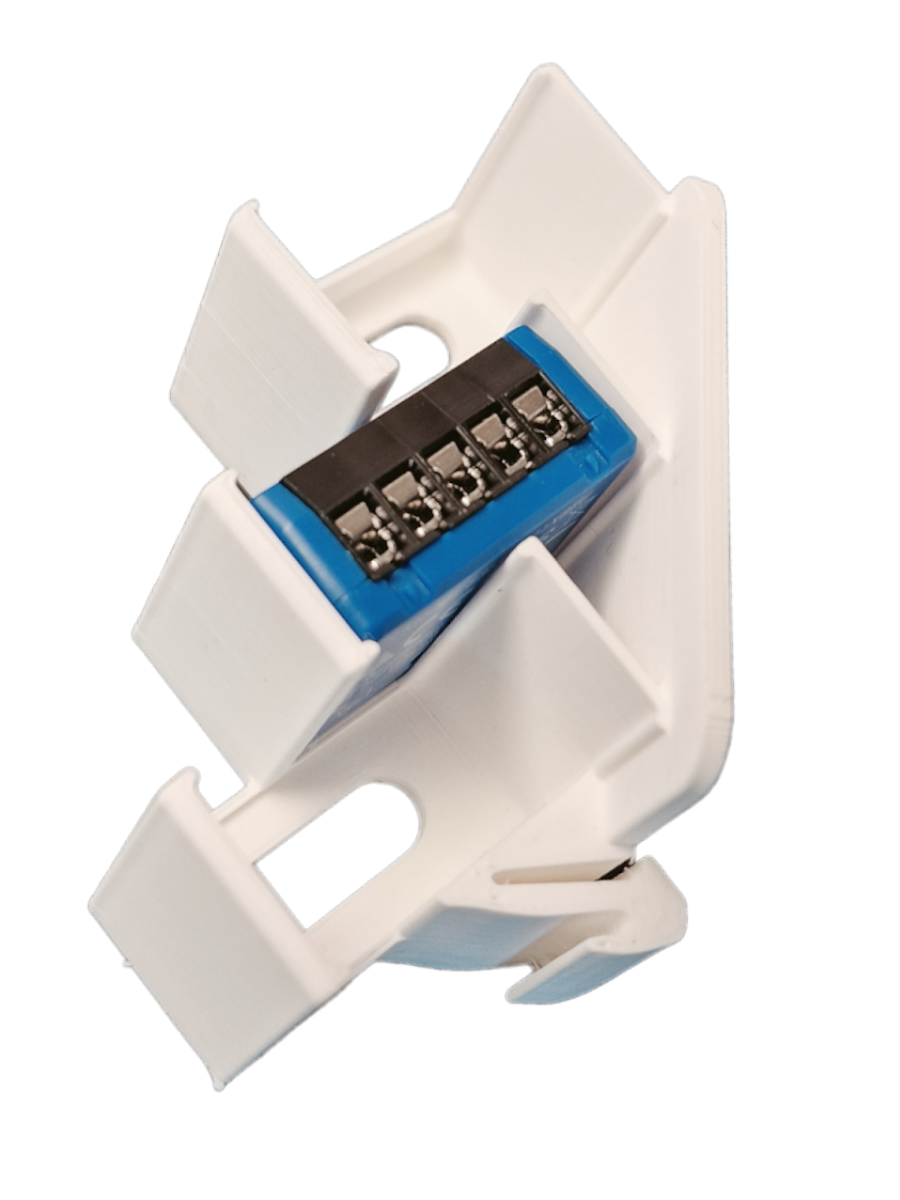 Shelly - DIN-Schienenhalter für 3 x Mini-Modul
