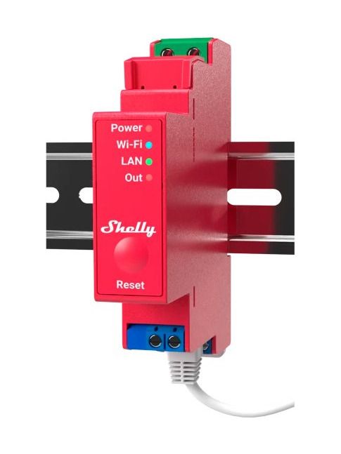 Shelly - Pro 1Pm - Wi-Fi-Relais mit Leistungsmessung (230VAC)