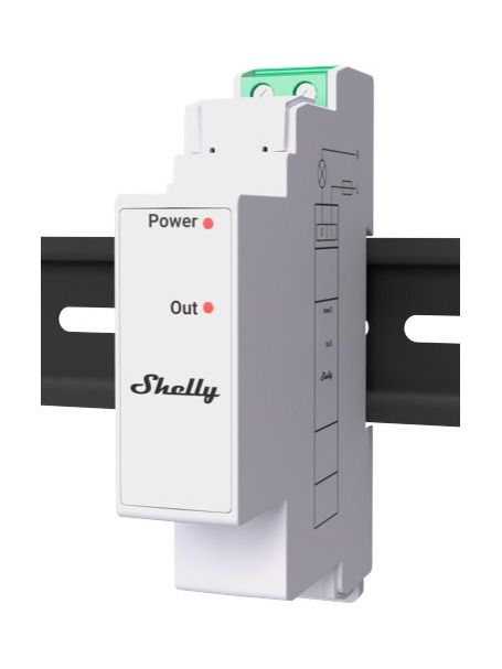 Shelly - Pro 3Em Switch Add-On - potentialfreies Relais 2 A