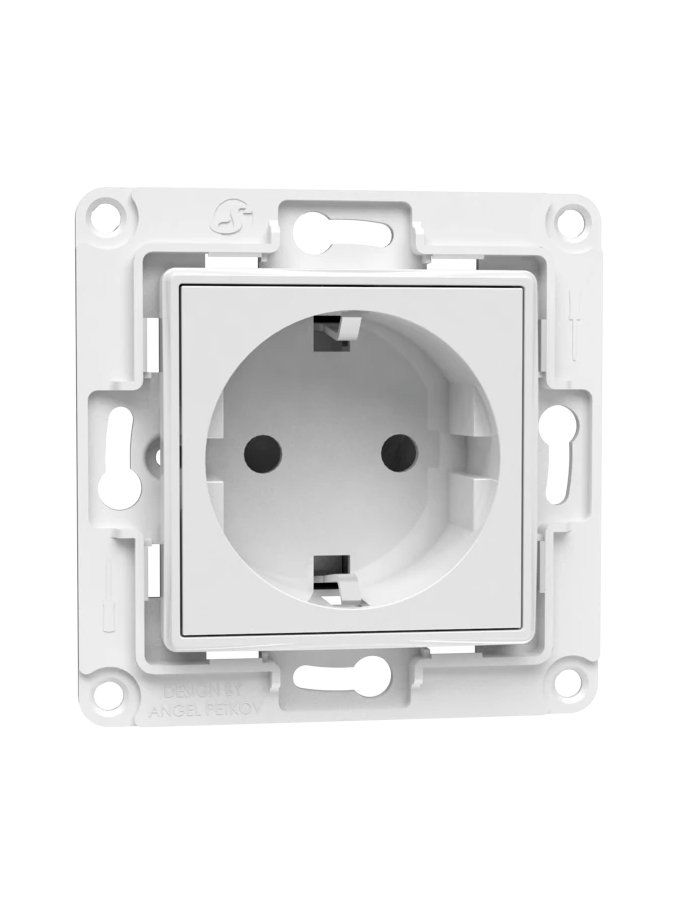 Shelly - Wall Socket Eu - Weiß