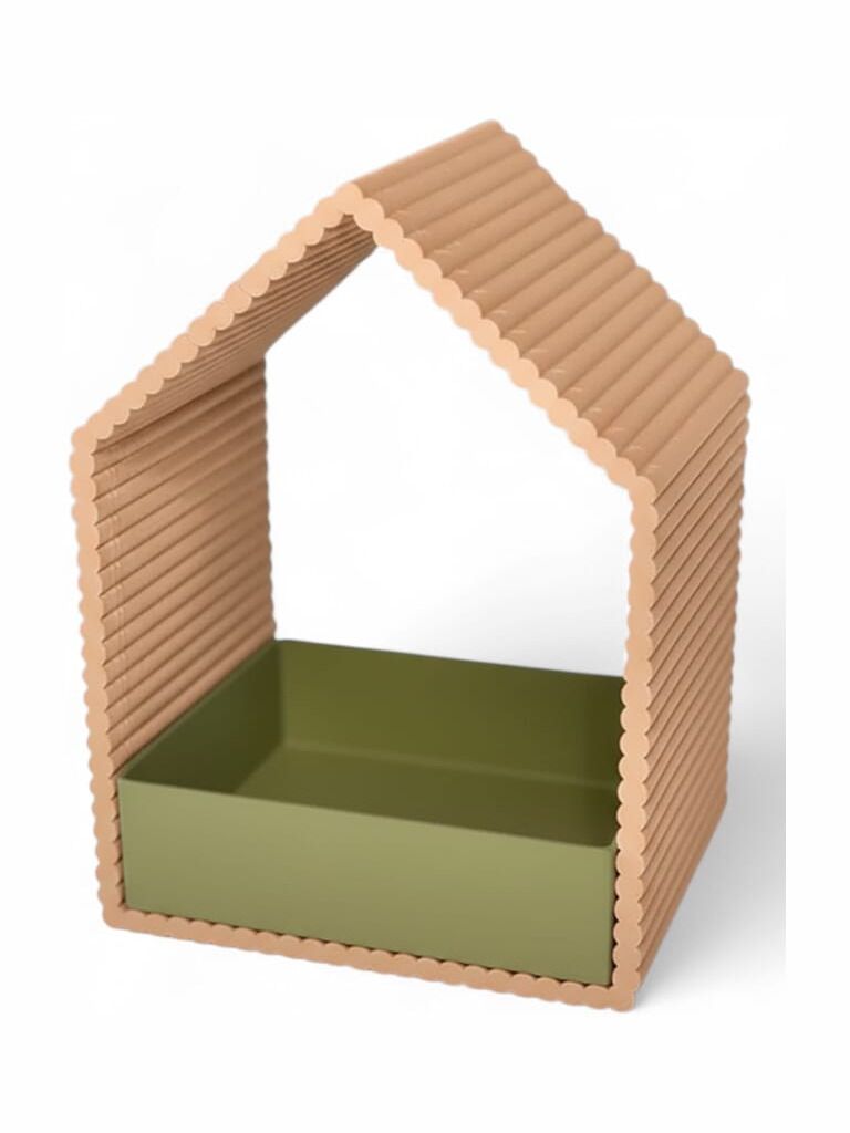 Simiu - FEATHRA - Vogelbrett - 16x12 cm, H: 22 cm