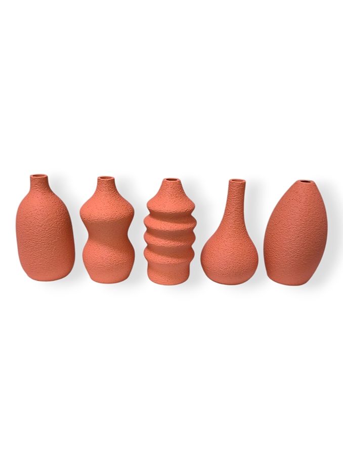 Simiu - MINI VASES - 8 cm - 5 Stk. - Staubrosa