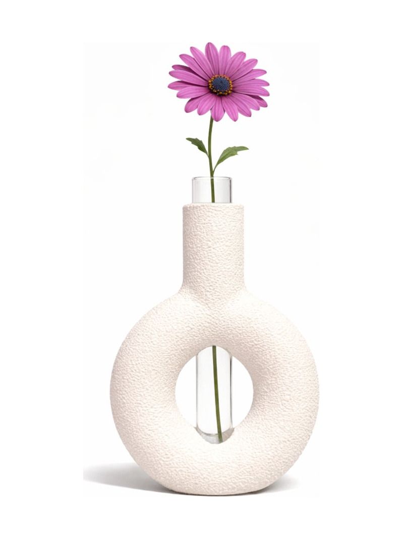 Simiu - RINGIA Vase - Weiß