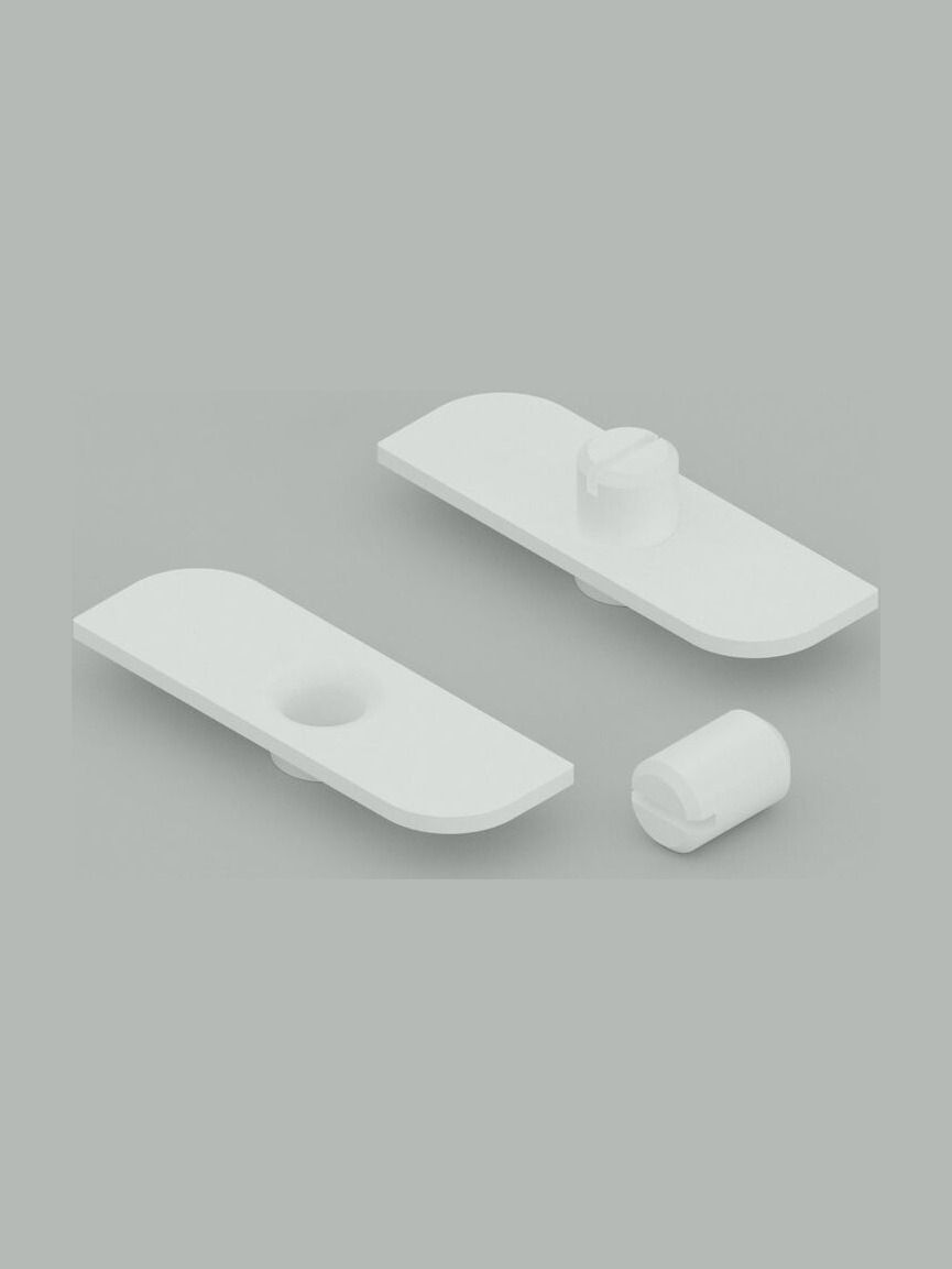 Halterung für LED-Profil LINEA20-1 - Weiß - 20 Stk.