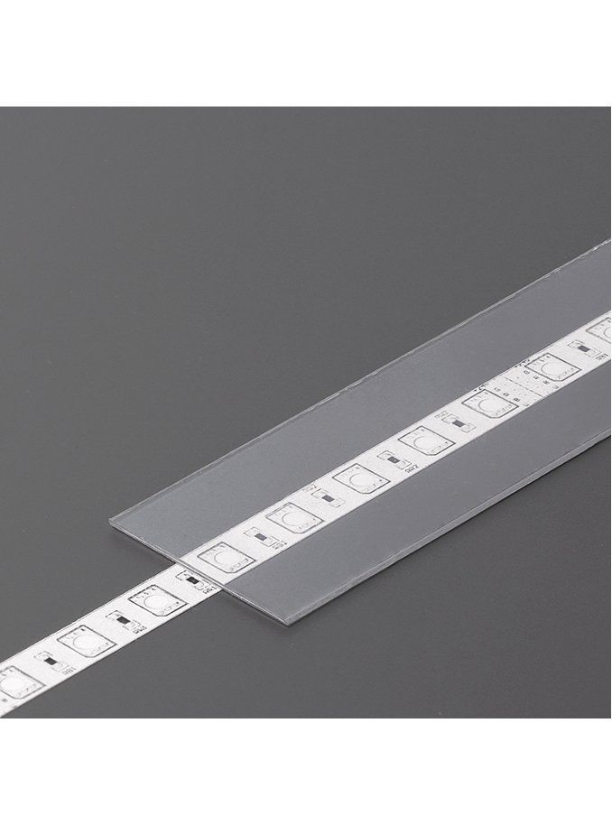 Abdeckung für LED Profil - A9 - Slide - 1m - Transparent