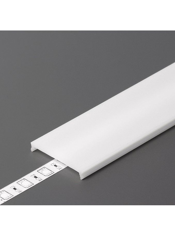Abdeckung für LED-Profil - C9 - Click - 1m - Opal