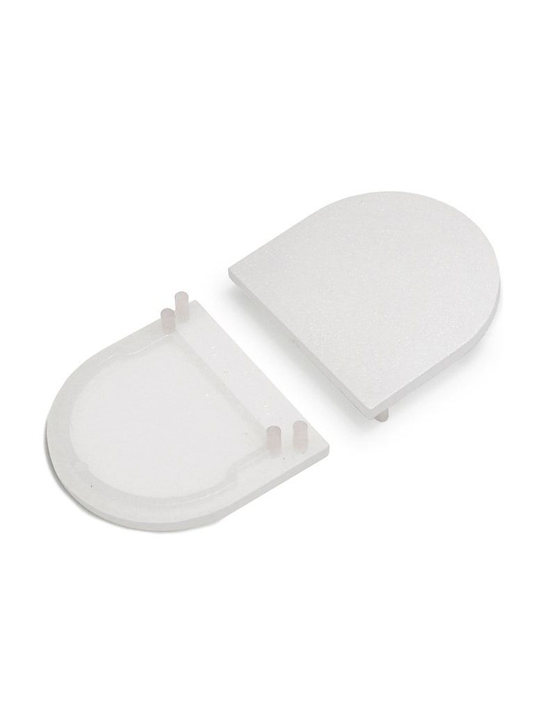 Endkappe VARIO30-01-D9 - opal - 20 Stk.