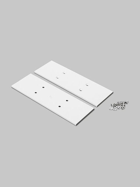 Endstücke für VARIO30-16-E9 - Weiß - Metall - 2 Stk.