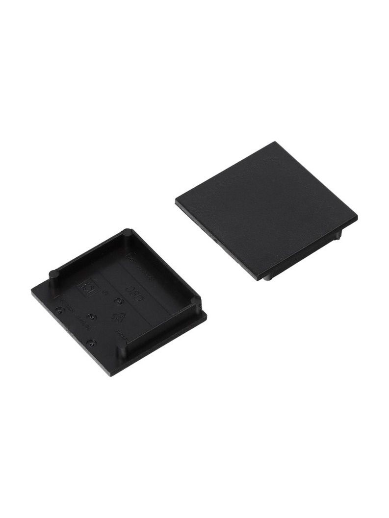 Endkappen für VARIO30-08ABCD - Schwarz - 8 Stk.