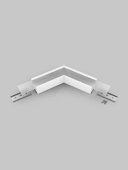 Winkel für LED-Profil VARIO30-02 - 120° - Weiß