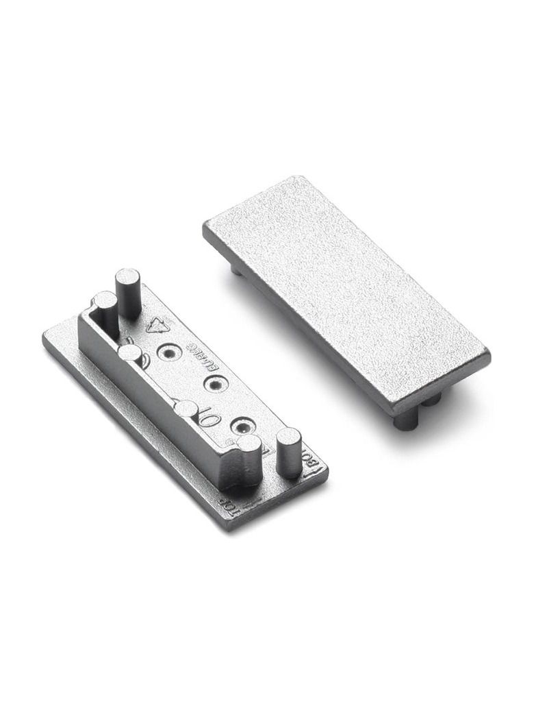 Endkappen für VARIO30-01 - Silber - 20 Stk.