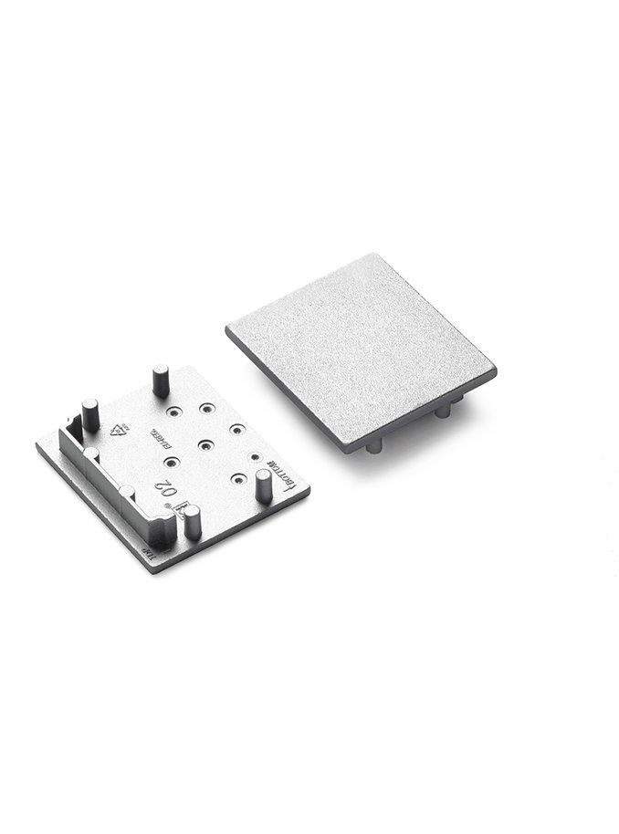 Endkappen für VARIO30-02 - Silber - 20 Stk.
