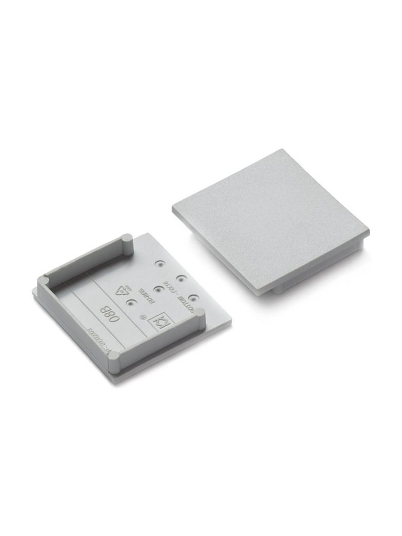 Endkappen für VARIO30-08B - Grau - 20 Stk.