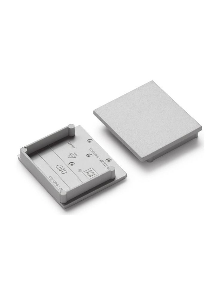Endkappen für VARIO30-08D - Grau - 20 Stk.