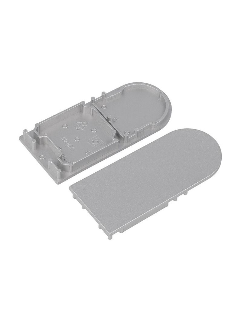 Endkappen für COMBO30-01A-D9 - Silber - 20 Stk.