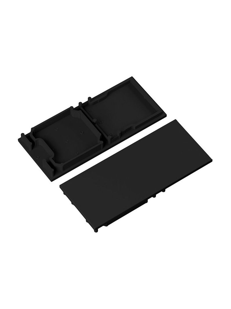 Endkappen für COMBO30-01A-E9 - Schwarz - 20 Stk.