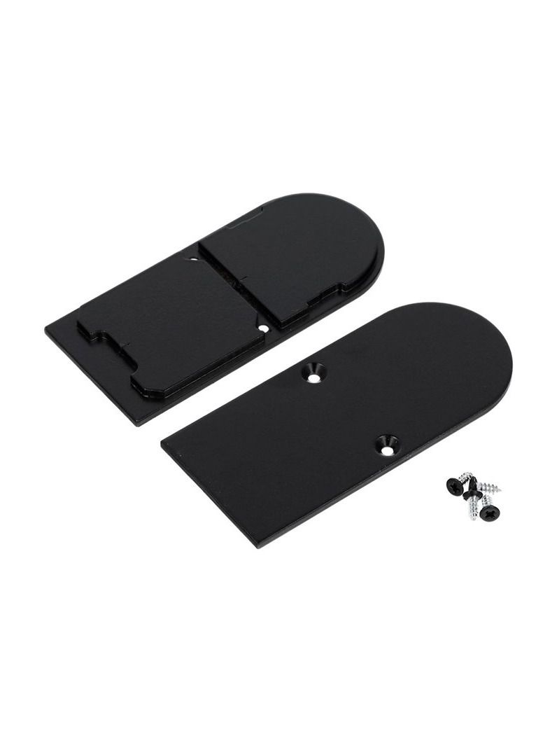 Endkappen für COMBO30-01A-D9 - Schwarz - Metall - 2 Stk.