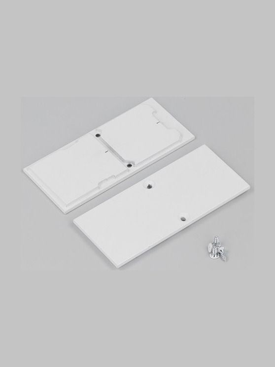 Endstücke für COMBO30-01A-E9 - Weiß - Metall - 2 Stk.