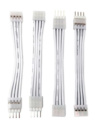 Kabel für Philips Hue Gradient LightStrip - 5cm - Weiß - 4 Stk.