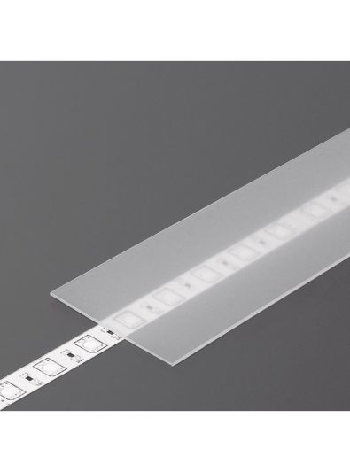 Abdeckung für LED-Profil - H - Slide - 3m - Satiniert
