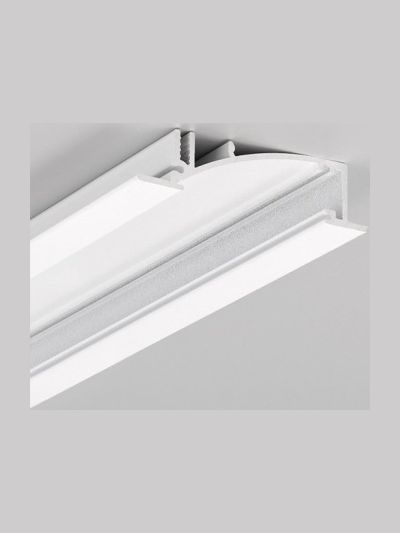 LED-Profil FLAT8 - 2m - Weiß