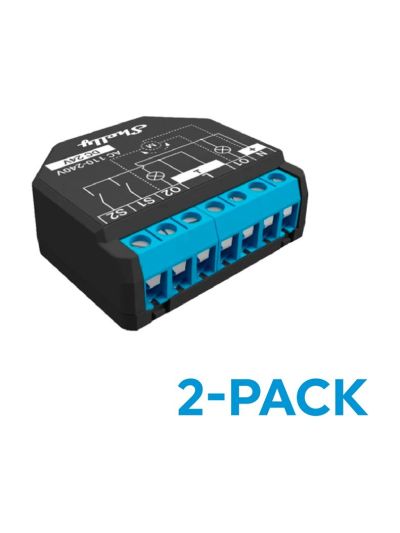 Shelly - Plus 2PM (Dual pack)