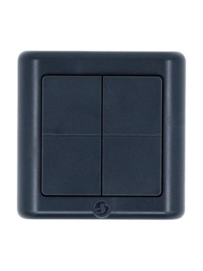 Shelly BLU Wall Switch 4 ZB DK - Charcoal Gray