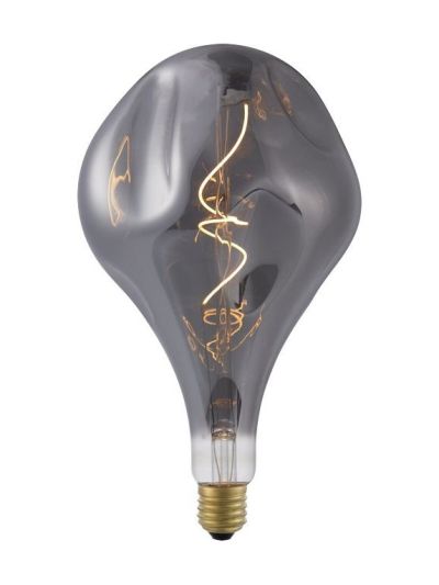 E27 - SPL Big FleX Mystery - Rauchglas - Ø:165mm - 2200K - CRI 95 - Dimmbar