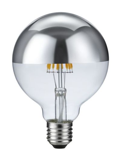 E27 - SPL Premium Topspiegel-Globe - Klar - Ø:95mm - 2500K - CRI 93 - Dimmbar