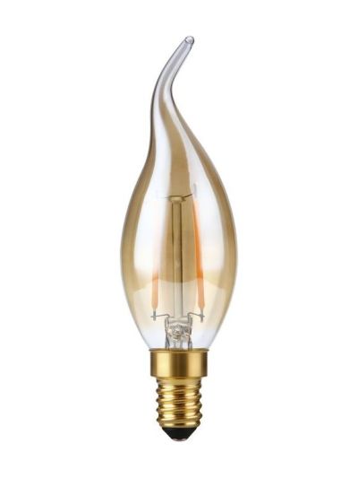 E14 - SPL Tip Candle - Amber - 140lm - 2200K - CRI 93 - Dimmbar