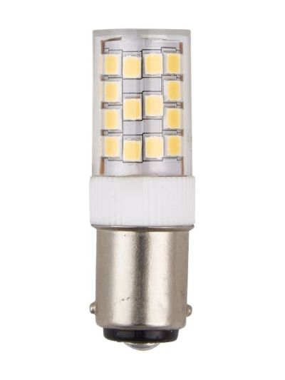 Ba15d - SPL Tubular Compact - Klar - 390lm - 3000K - CRI 80 - Triac-dimmbar