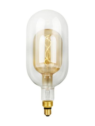 E27 - SPL Double Bulb - Amber - Ø:150mm - 470lm - 2200K - CRI 90 - Dimmbar
