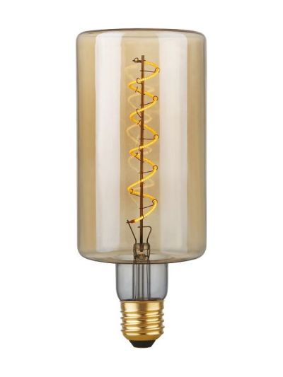 E27 - SPL Flex Bottle - Amber - Ø:90mm - 240lm - 2200K - CRI 90 - Dimmbar
