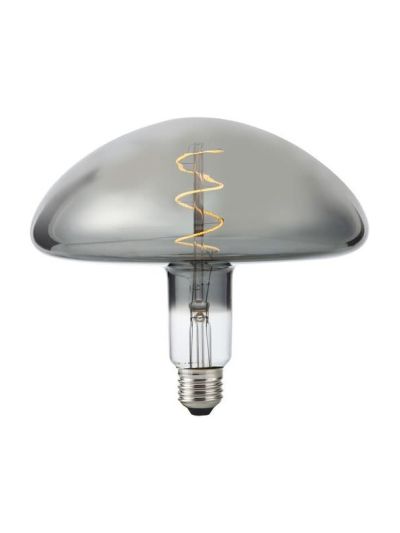 E27 - SPL Big FleX Mush - Rauchglas - Ø:200mm - 100lm - 2200K - CRI 80 - Dimmbar
