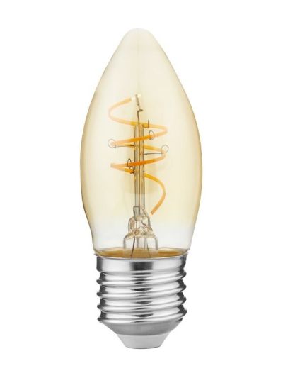 E27 - SPL Slim Flex - Amber - Ø:35mm - 470lm - 2200K - CRI 90 - Dimmbar